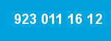 923 011 16 12